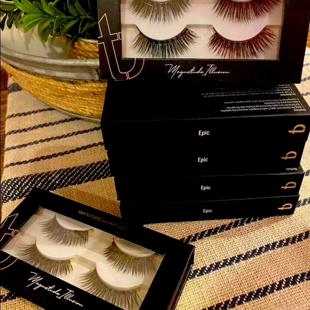 Magnetic lashes and cosmetics